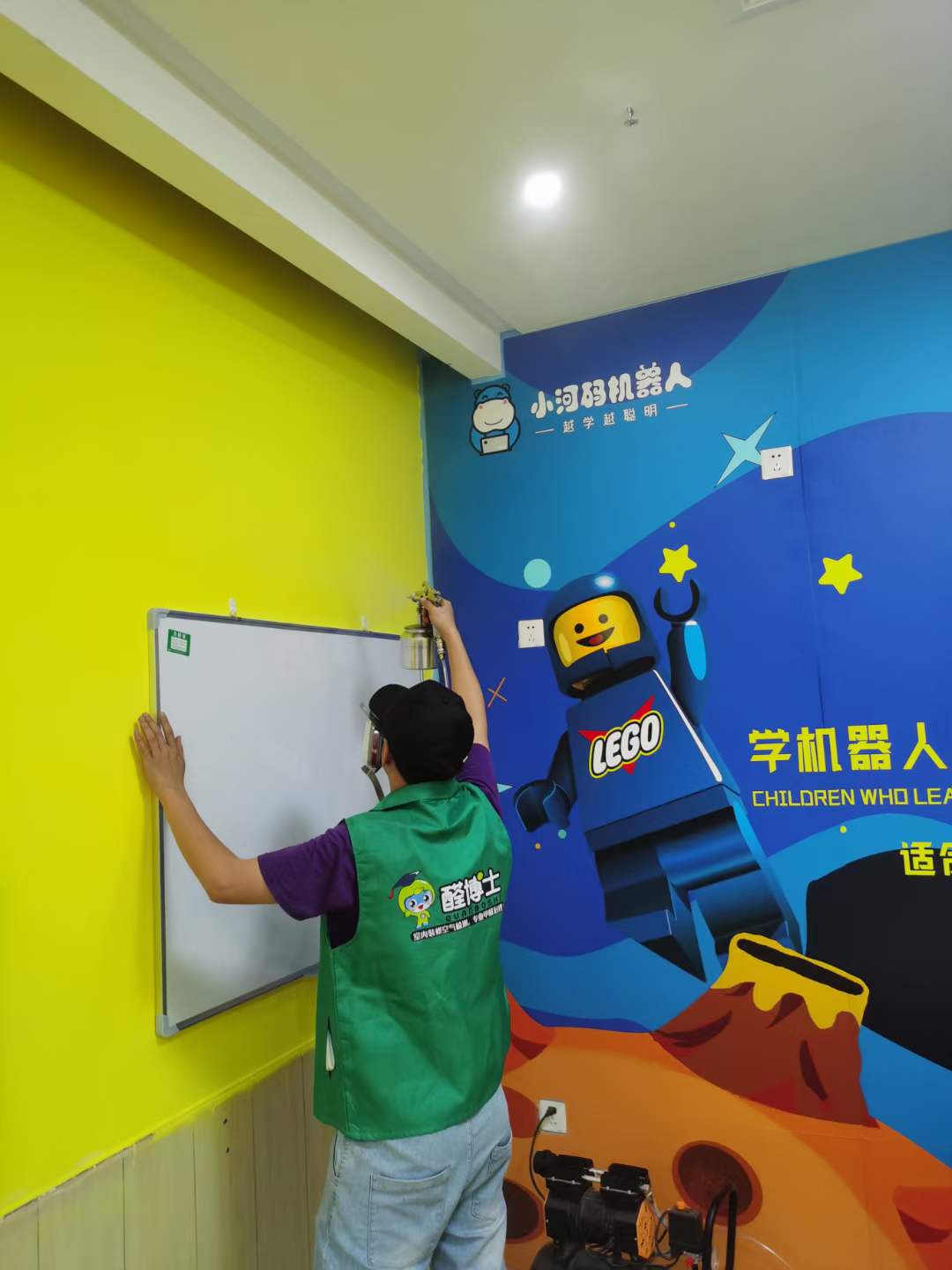 兴隆台500平小河码机器人除甲醛